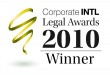 Award corporate intl legal awards 2010 winner