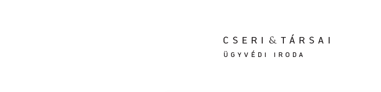 Cseri és Társai Ügyvédi Iroda logó